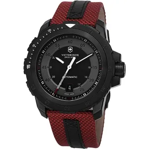 Victorinox Swiss Army Men's Watch - Alpnach Mechanical Red and Black Strap | 241686