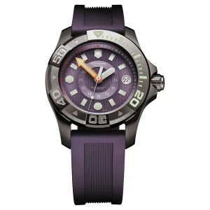 Victorinox Swiss Army Men's Watch - Dive Master 500 Purple Rubber Strap | 241558