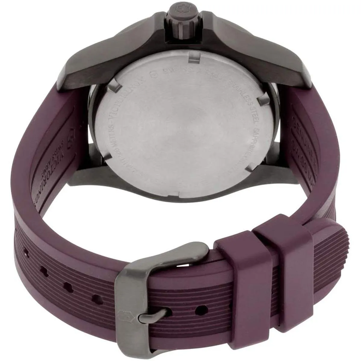 Victorinox Swiss Army Men's Watch - Dive Master 500 Purple Rubber Strap | 241558