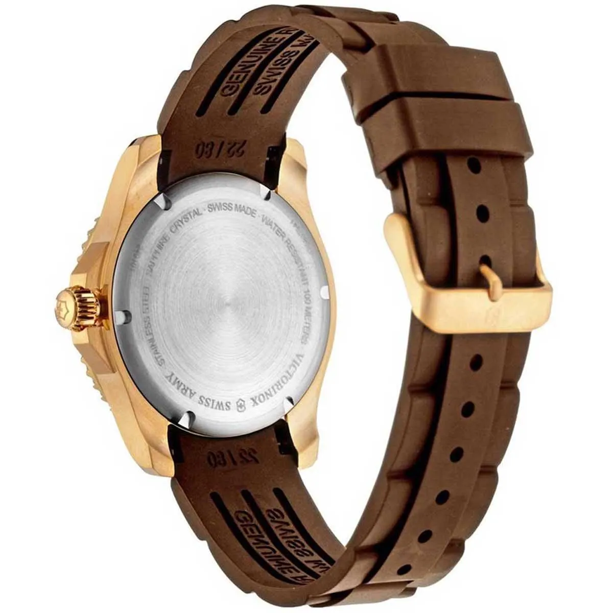 Victorinox Swiss Army Men's Watch - Maverick GS Rose Gold Case Brown Dial | 241608