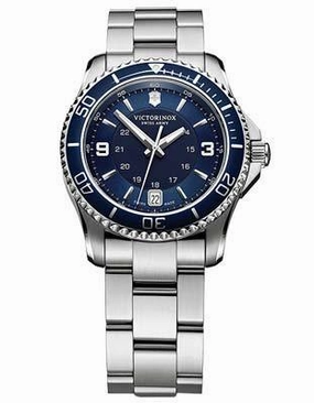 Victorinox Swiss Army Maverick GS Ladies Watch - Blue Dial - Stainless Steel