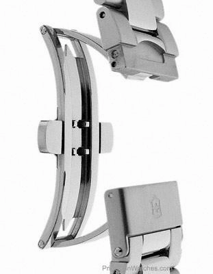 Victorinox Swiss Army Night Vision Mens Watch - Silver White Dial - Steel