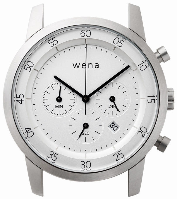 Wena By Sony Watch Head Chronograph White