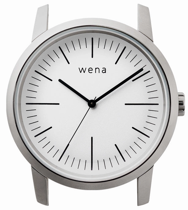Wena By Sony Watch Head Three Hands White