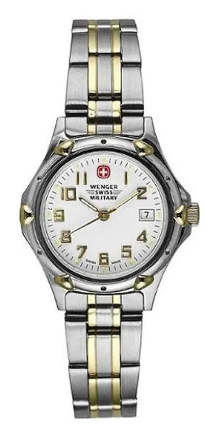 Wenger 79169 Women's TT White Dial Swiss Military Watch