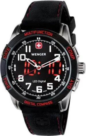 Wenger Men's LED Nomad Digital Swiss Made Watch 70430