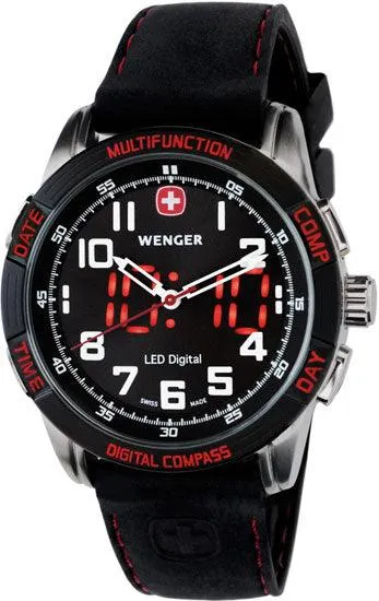 Wenger Men's LED Nomad Digital Swiss Made Watch 70430