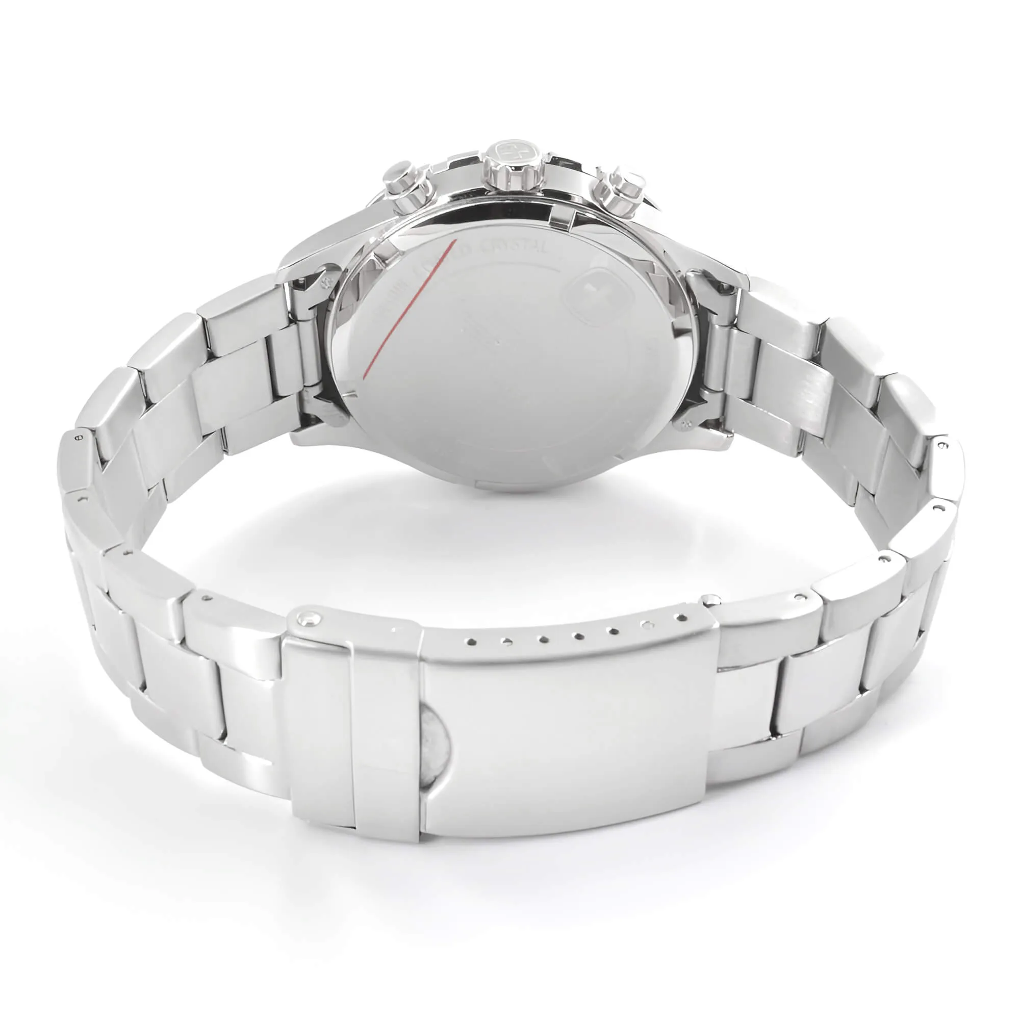 Wenger Men's Quartz Watch - Classic Chronograph Stainless Steel Bracelet | 79312C