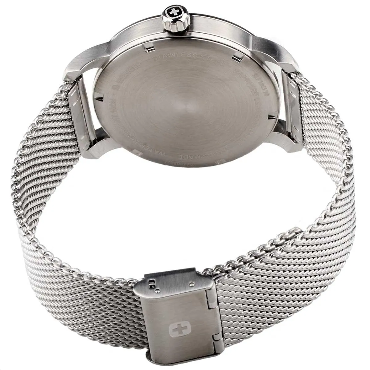 Wenger Men's Quartz Watch - Urban Classic Silver Tone Dial Bracelet | 01.1741.113