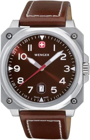 Wenger Men's Swiss Made AeroGraph Cockpit Watch 72423