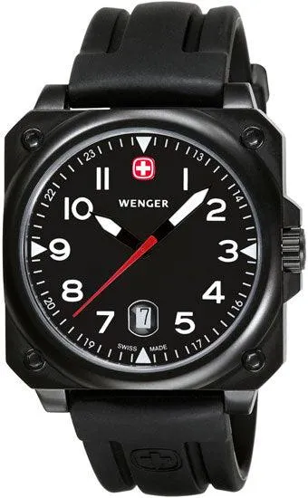Wenger Men's Swiss Made AeroGraph Cockpit Watch 72424