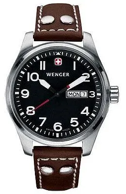 Wenger Men's Swiss Made Aerograph Day Date Watch 72091