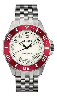 Wenger Men's Swiss Made AquaGraph 1000 Meter Deep Diver 72239