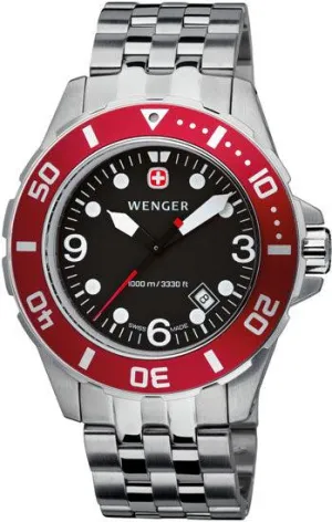 Wenger Men's Swiss Made Aquagraph 1000M Watch 72228