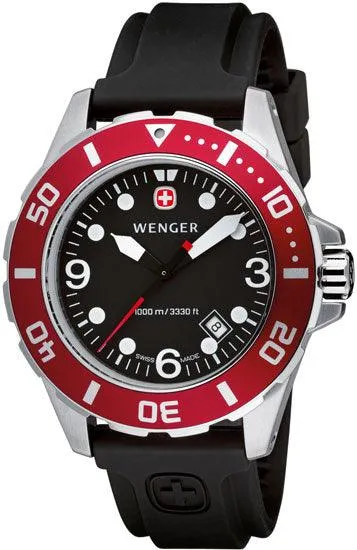 Wenger Men's Swiss Made Aquagraph 1000M Watch 72233