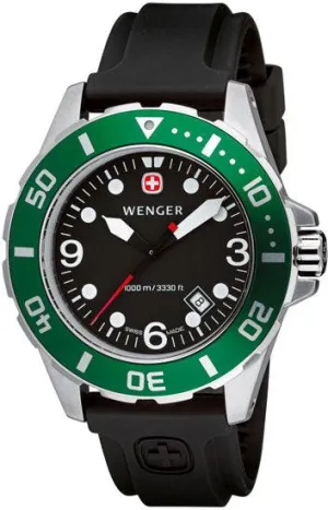 Wenger Men's Swiss Made Aquagraph 1000M Watch 72234