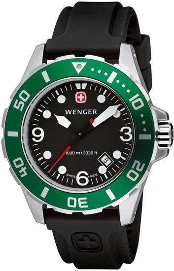 Wenger Men's Swiss Made Aquagraph 1000M Watch 72234