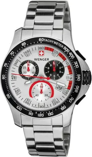 Wenger Men's Swiss Made Battalion Field Chronograph Watch 70797