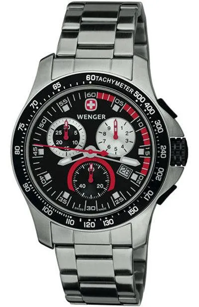 Wenger Men's Swiss Made Battalion Field Chronograph Watch 70798
