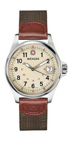 Wenger Men's Swiss Made Nylon Strap TerraGraph Watch 72703