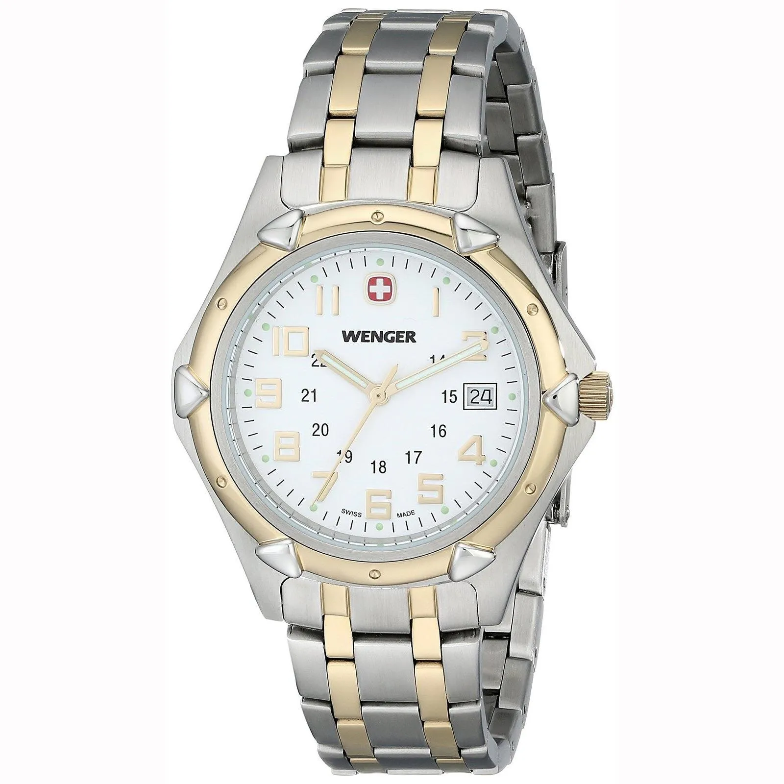 Wenger Men's Swiss Made Standard Issue XL Bracelet Watch 73116