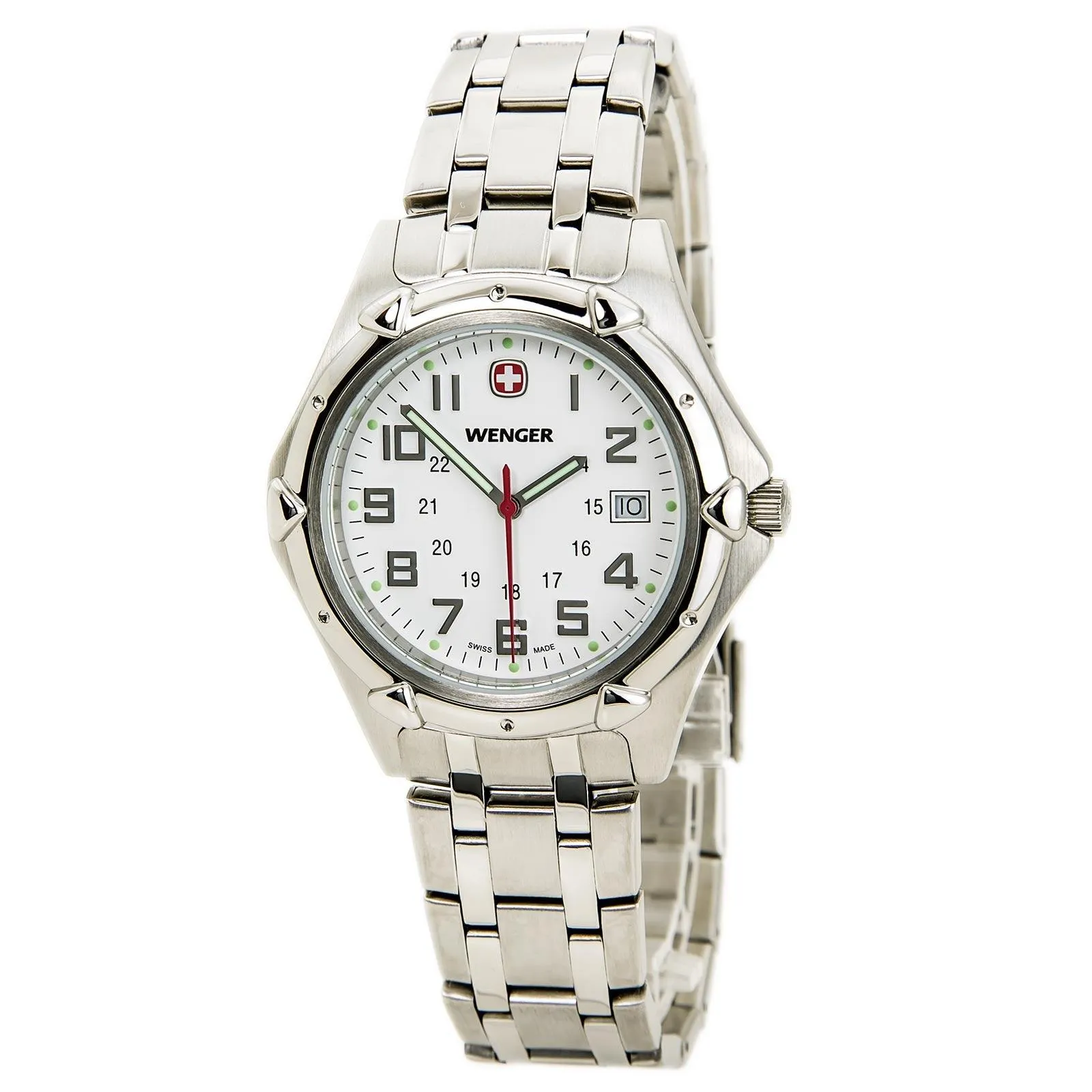 Wenger Men's Swiss Made Standard Issue XL Bracelet Watch 73119