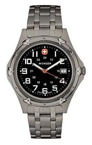 Wenger Men's Swiss Made Standard Issue XL Titanium Watch 73126