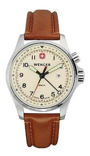Wenger Men's Swiss Made TerraGraph Alarm Watch 72741