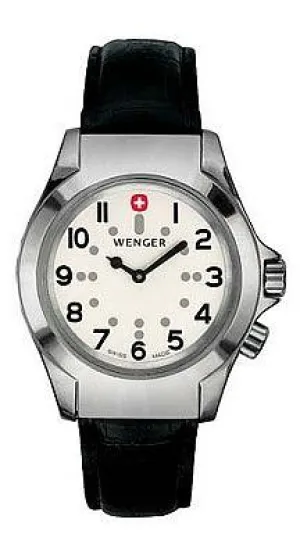 Wenger Men's Swiss Made TerraGraph Braille Watch 72345