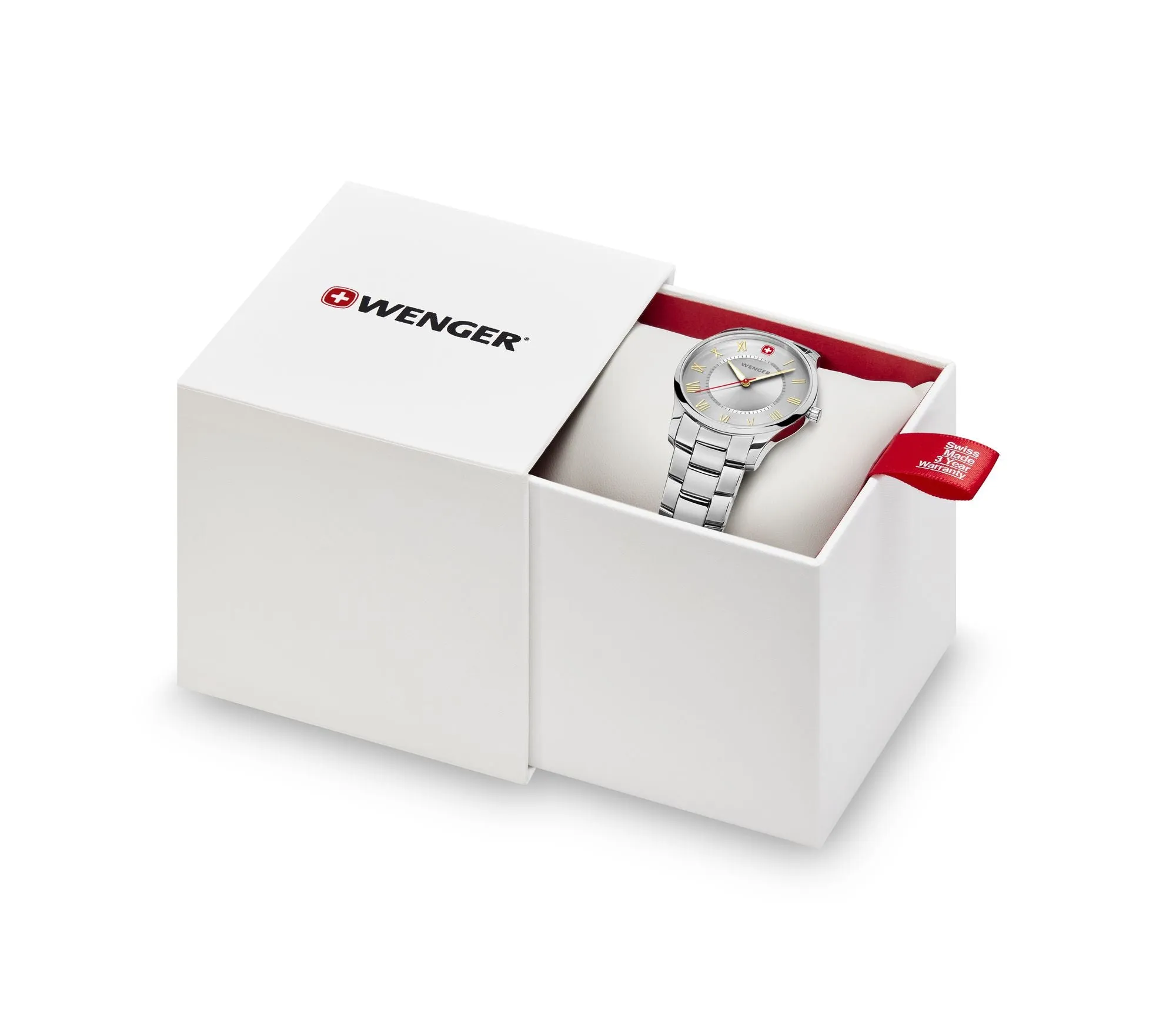 Wenger Slim Minimalistic and Classical Watch 01.1421.126