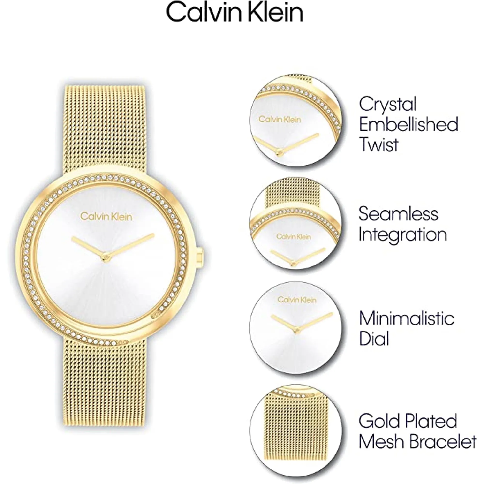 Women Analog Stainless Steel Watch 25200150