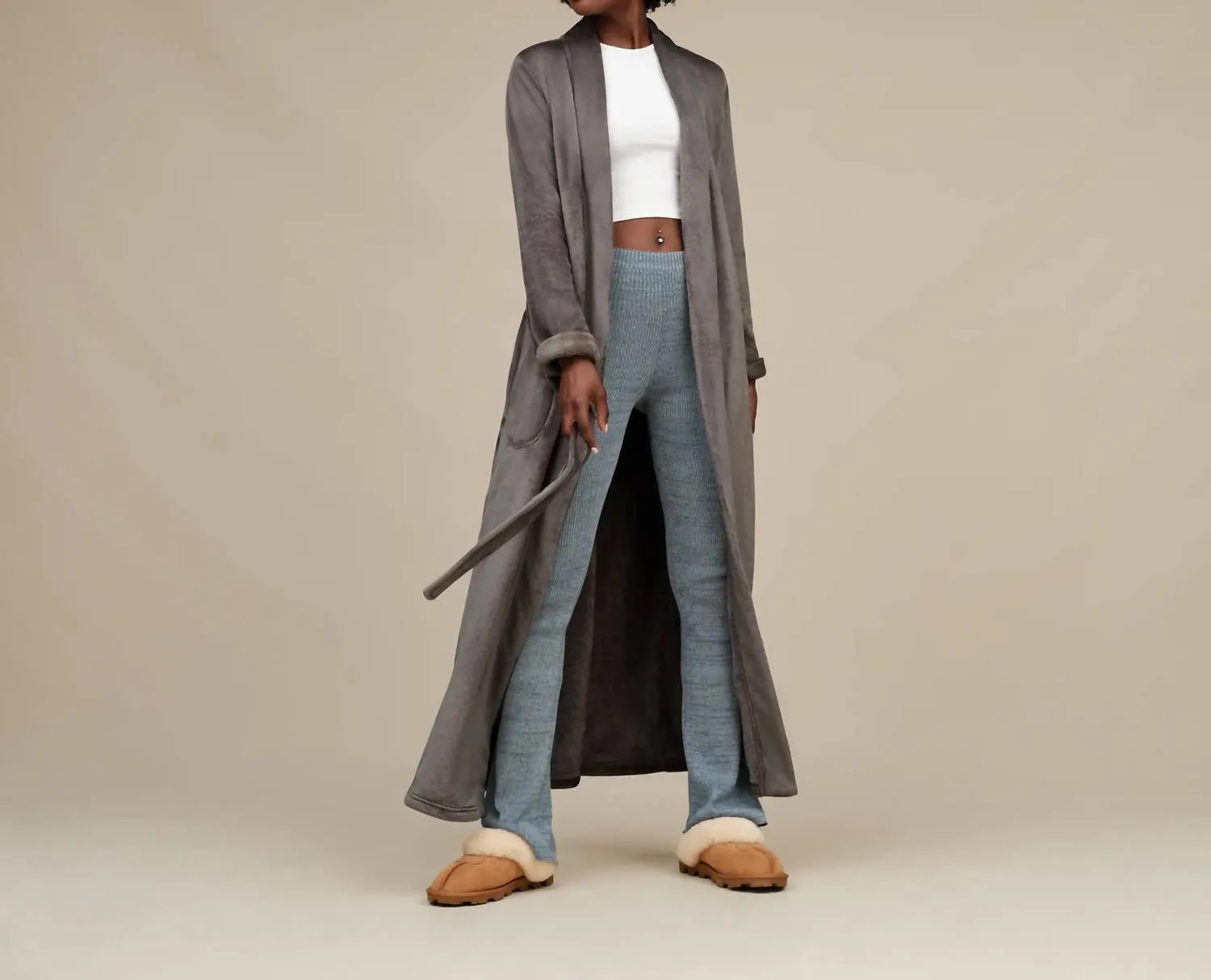 Women Coquette Slipper In Chestnut ecco Shoes