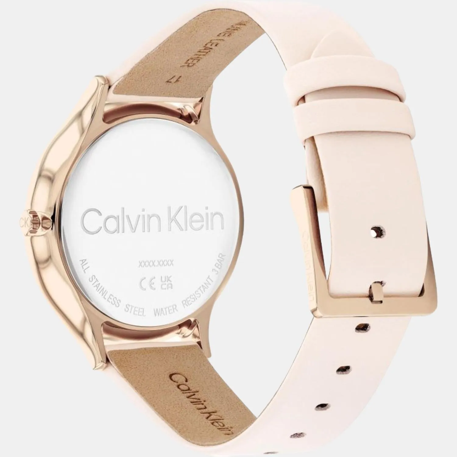 Women Gold Analog Leather Watch 25200009
