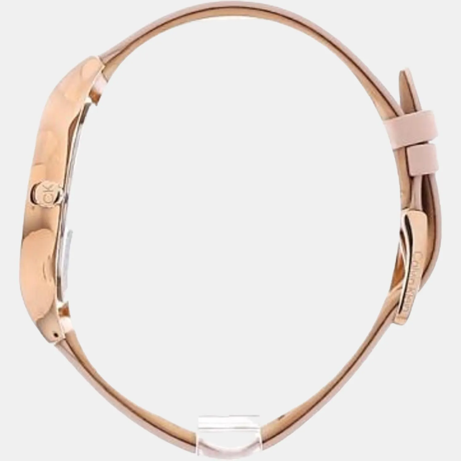 Women Gold Analog Leather Watch 25200009