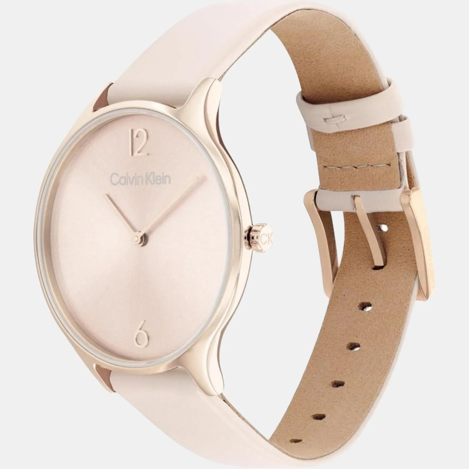 Women Gold Analog Leather Watch 25200009