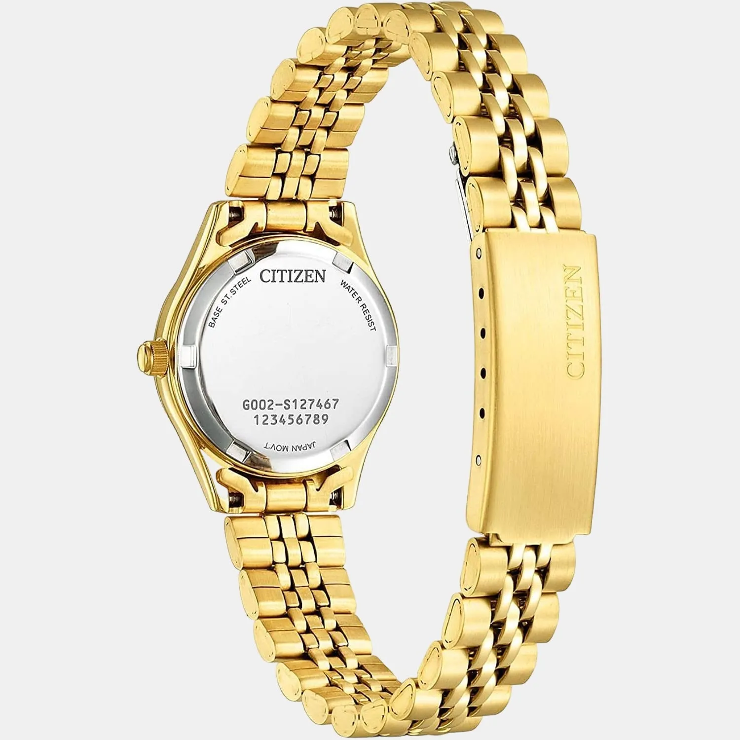 Women Quartz Black Analog Stainless Steel Watch EQ0532-55E