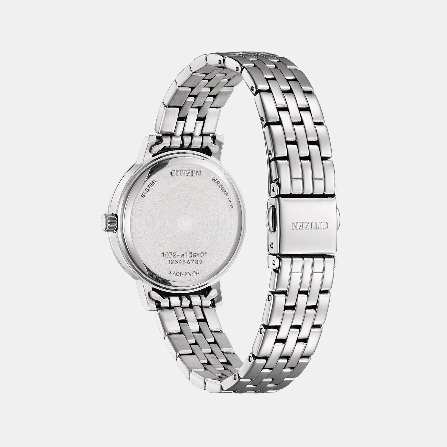 Women Quartz Light Green Dial Analog stainless Steel Watch EL3100-55X