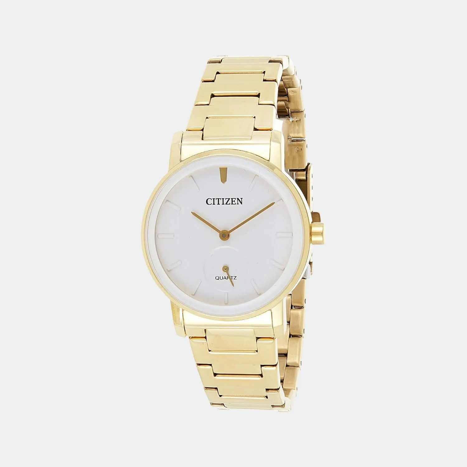 Women Quartz White Dial Analog Stainless Steel Watch EQ9062-58A