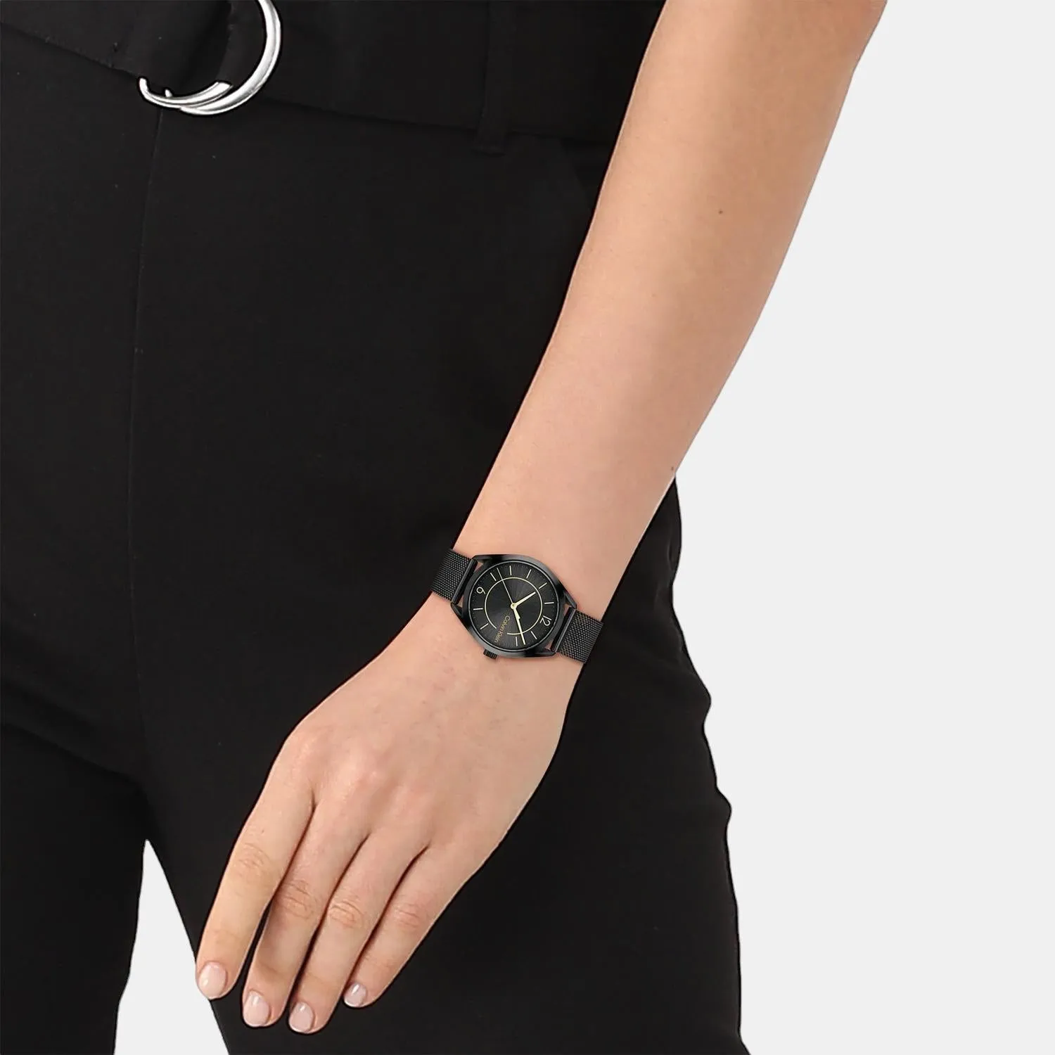 Women Stainless Steel Chronograph Watch 25200213