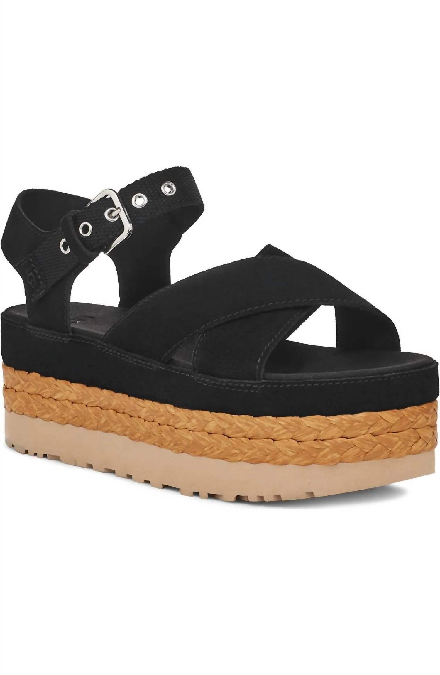 Women's Aubrey Ankle Strap Sandal In Black ecco Shoes