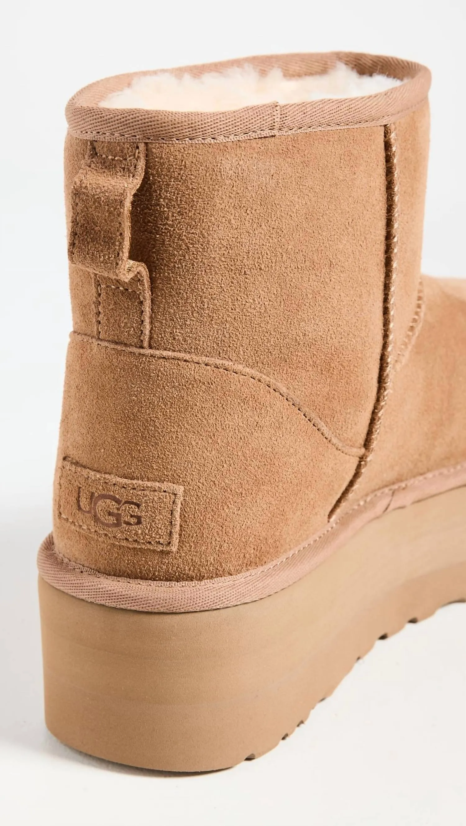 Women's Classic Mini Platform Boot In Chestnut ecco Shoes