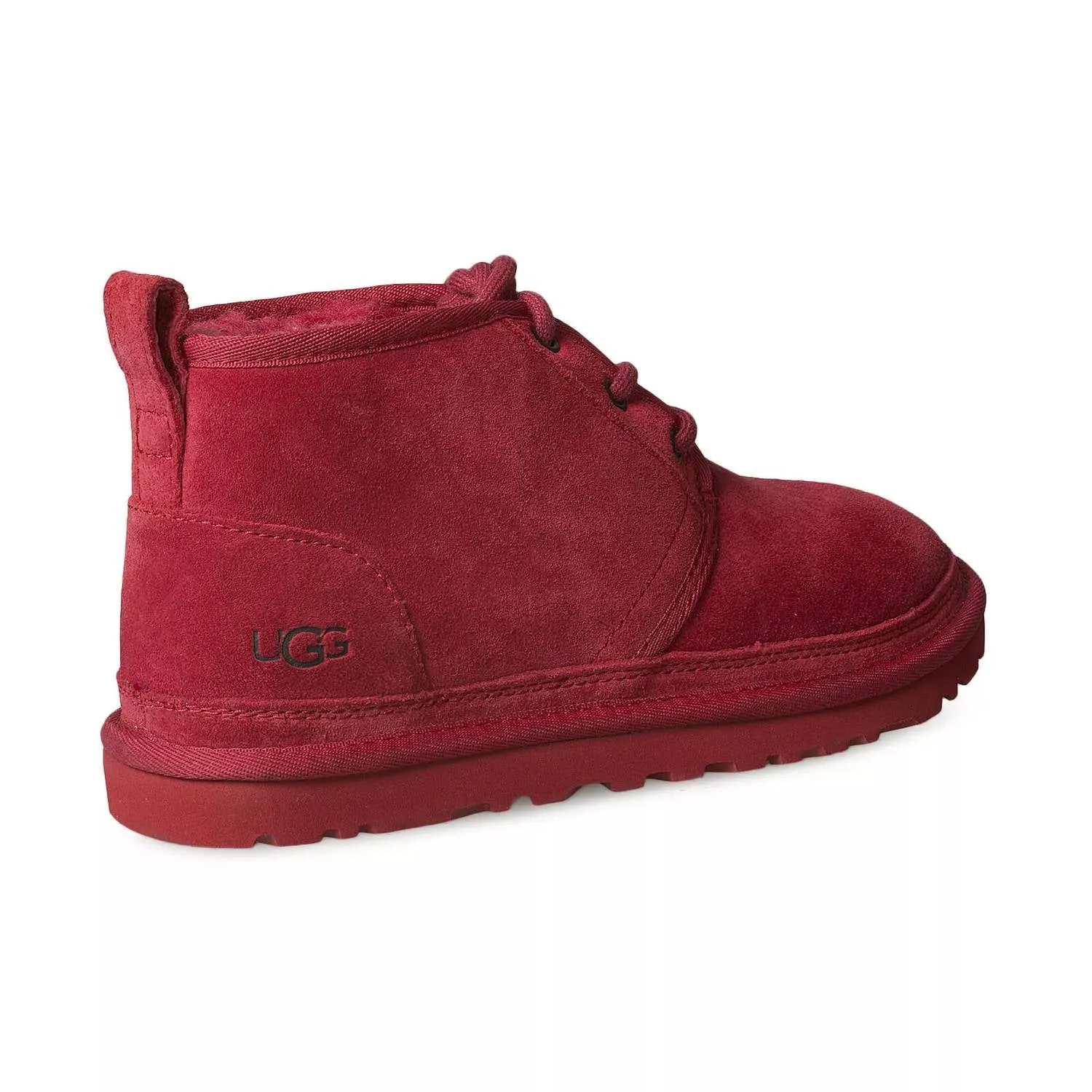 Women's Neumel Suede Boots In Samba Red ecco Shoes