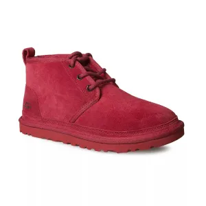 Women's Neumel Suede Boots In Samba Red ecco Shoes