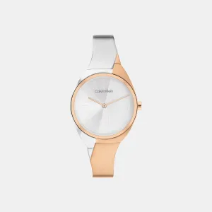 Women's Silver Analog Stainless Steel Watch 25200237