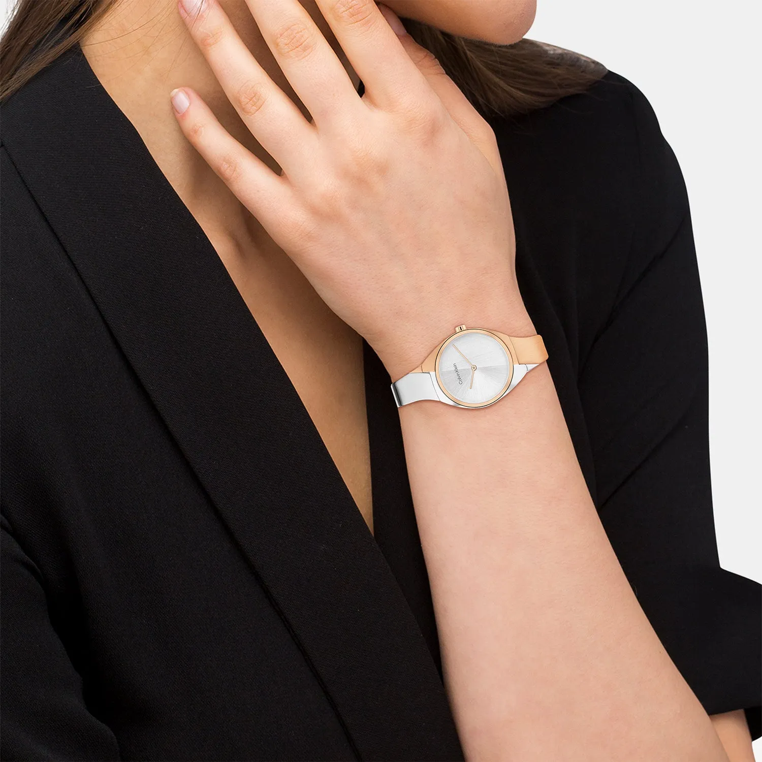 Women's Silver Analog Stainless Steel Watch 25200237