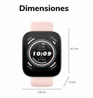 XIAOMI AMAZFIT BIP 5 SMART WATCH 46MM PINK