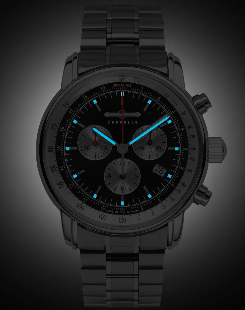 Zeppelin LZ 14 Marine Quartz Chronograph Watch